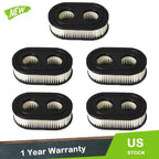Set of 5 Air Filters for Lawn Mower (Various Models)
