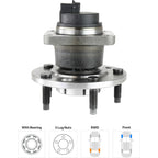 Wheel Hubs for Chevrolet Camaro (1993–2002) Front Left Right with Bearing RWD