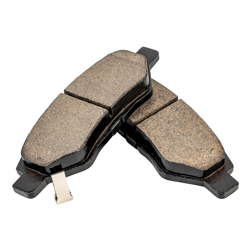 Rear Ceramic Brake Pads with Hardware for Cadillac CTS Chevy Camaro Saab 9-4X (2009–2016)