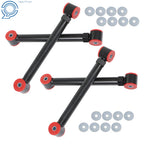 Set of 2 Adjustable Front Upper Lower Control Arms for Dodge Ram (1994–2009) 0-6"