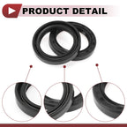Set of 5 Rotary Shaft Oil Seals 30x42x7mm Nitrile Rubber 672668828465