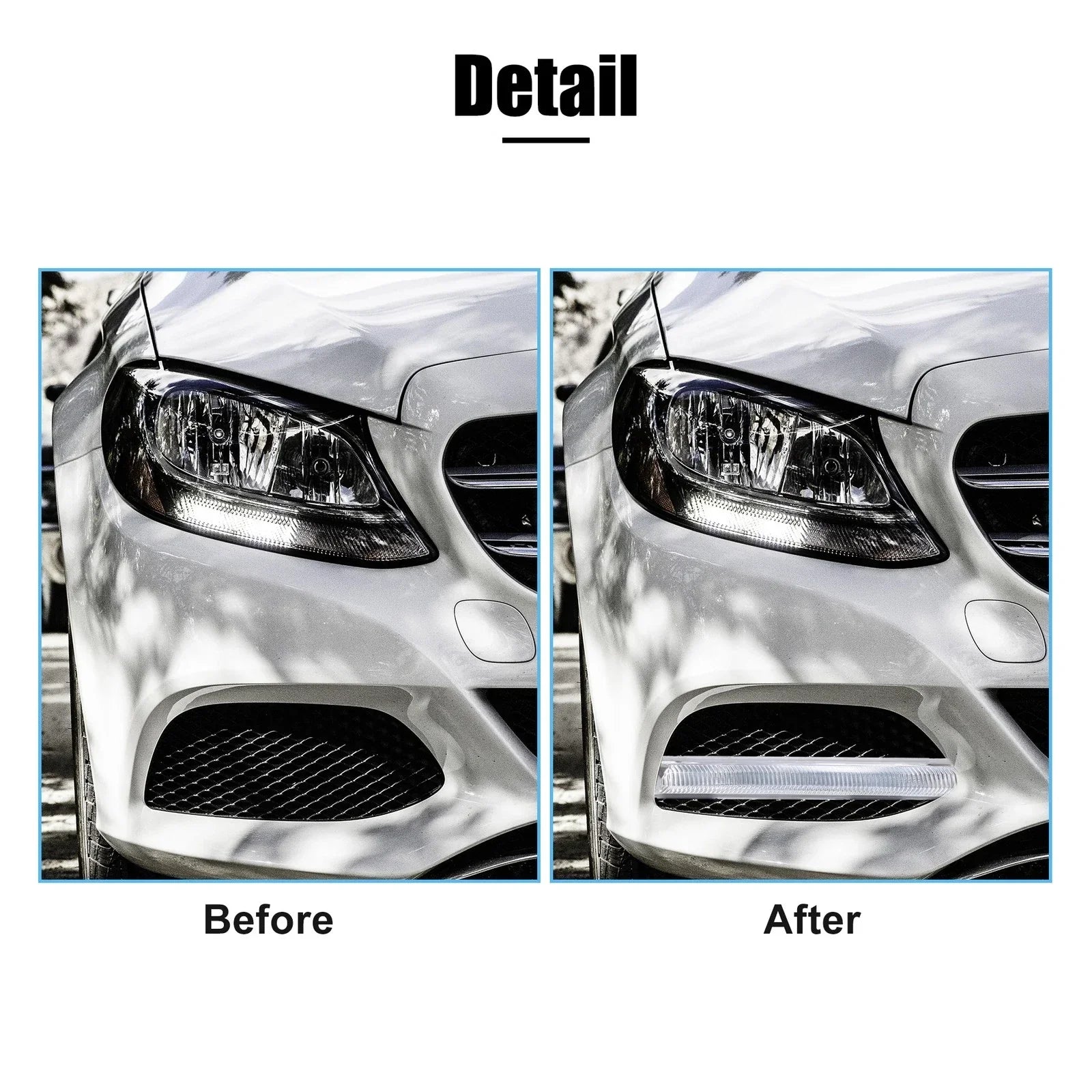 Front LED Daytime Running Fog Lights for Mercedes-Benz E-Class (2009-2016)