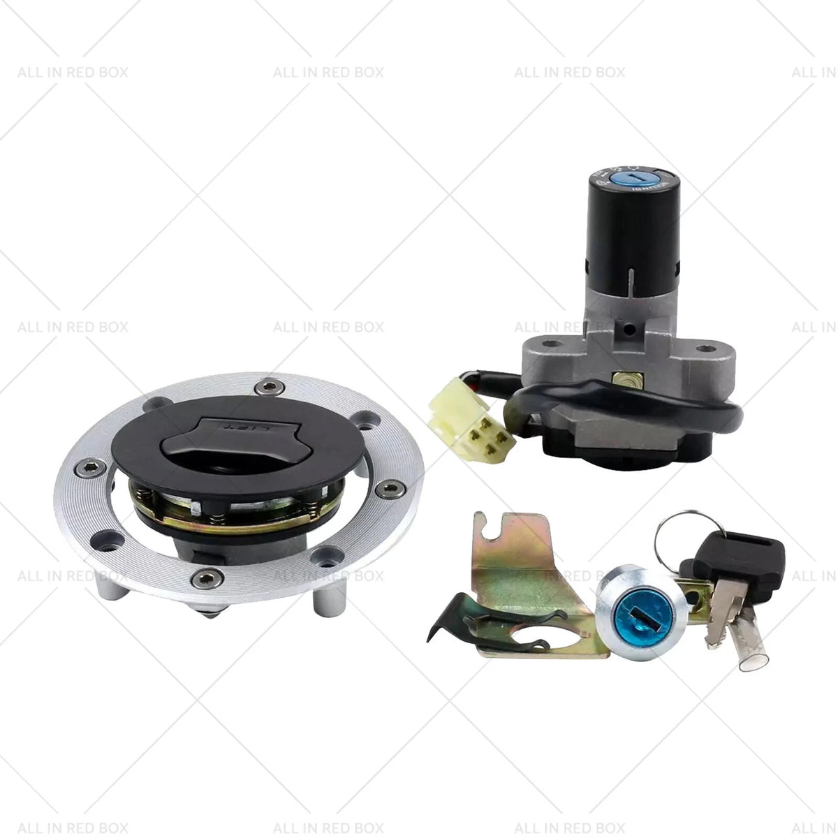 Ignition Lock & Fuel Gas Cap Key Set for Suzuki GS500 (2001–2012)