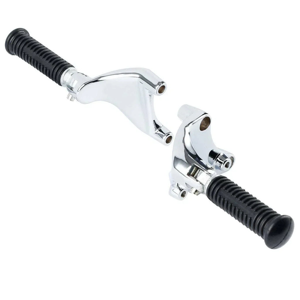 Chrome Passenger Footpeg Pedals for Harley Sportster Iron 883 1200 48 (2014-2022)
