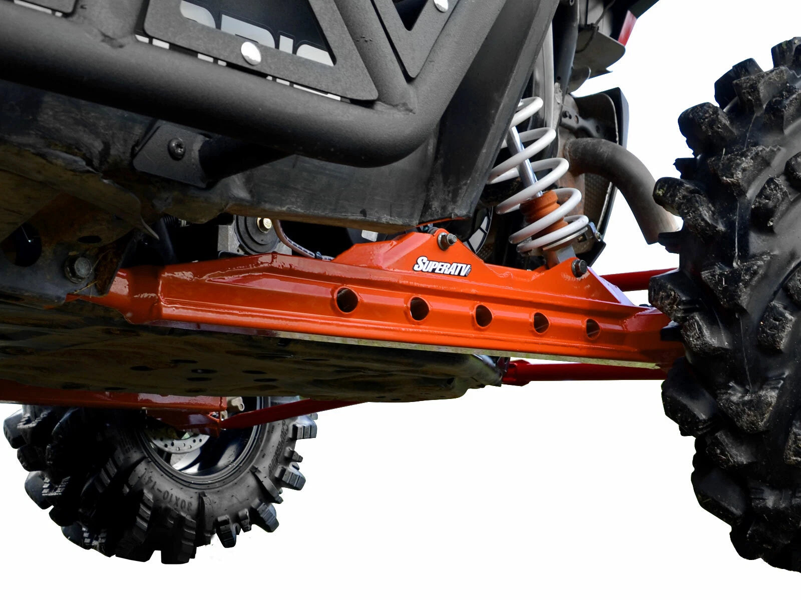 SuperATV Rear Trailing Arms for Polaris RZR XP 1000 (2014–2023) - Orange