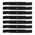 Pack of 7 Toothed Blades for Toro Z Master Mower (Fits 21-3/4" X 1/2")