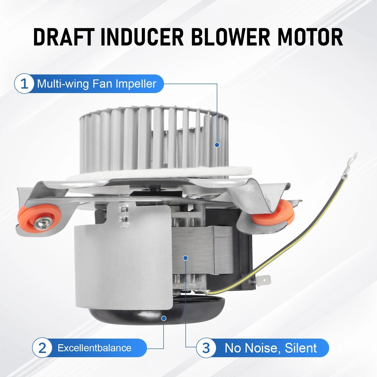 Inducer Blower Motor for JAKEL HC21ZE122A (Year Range Not Specified)