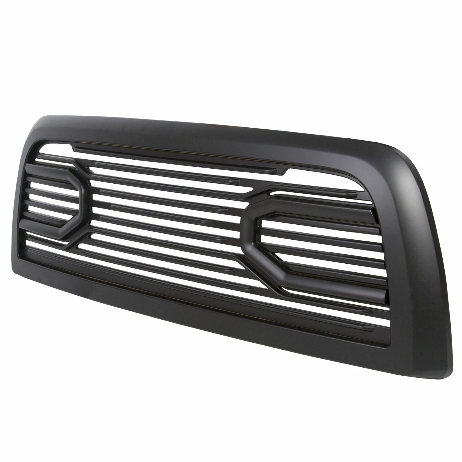 Front Matte Black Grille & Shell for Dodge RAM 2500 3500 4500 (2010–2018)