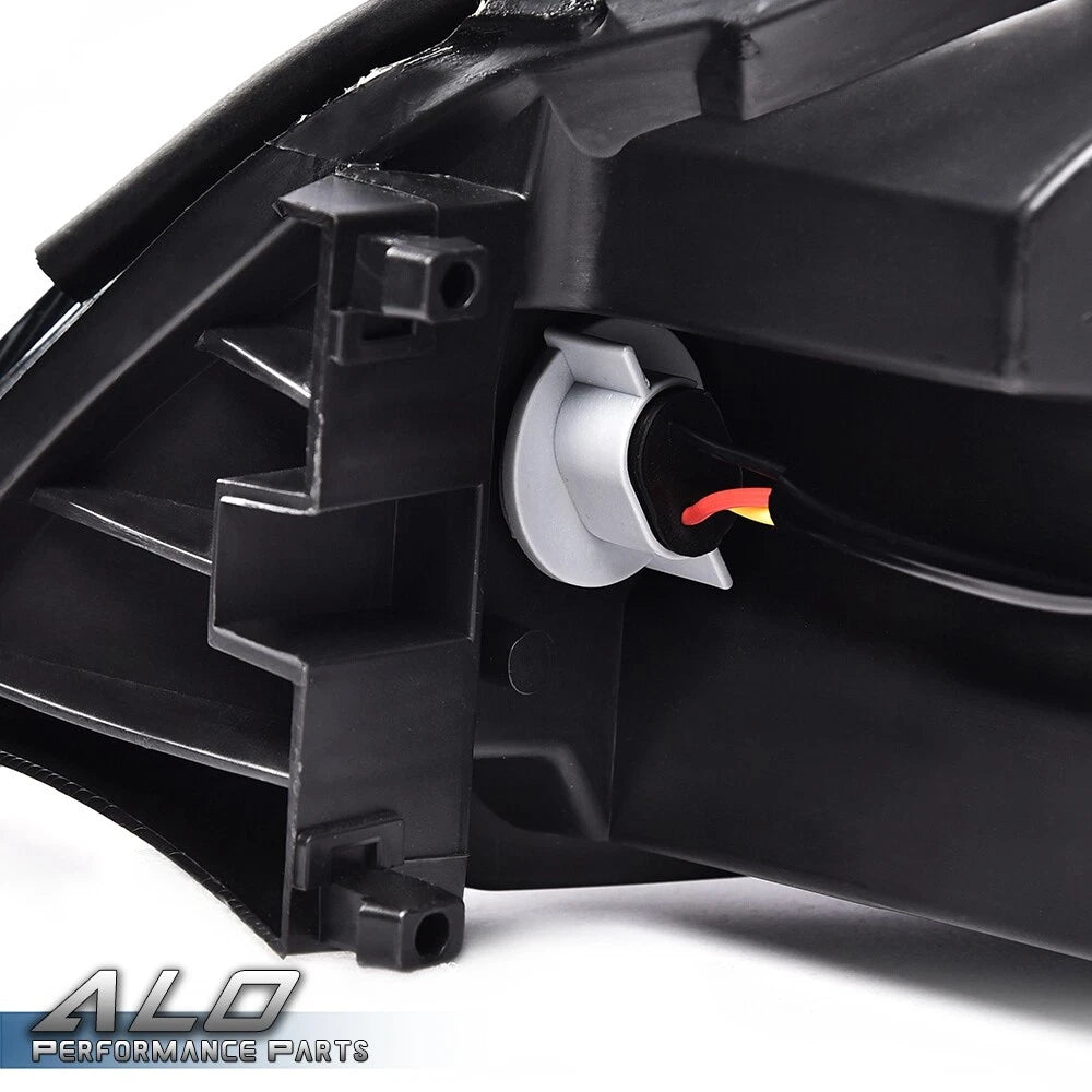 Amber Corner Black Headlights for Chevy Impala, Monte Carlo (2006–2013)