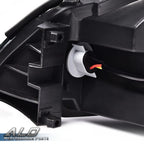 Amber Corner Black Headlights for Chevy Impala, Monte Carlo (2006–2013)