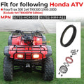 Front Brake Dust Seal for Honda Fourtrax TRX300 2x4 (1998–2000) 91751-HM4-A11