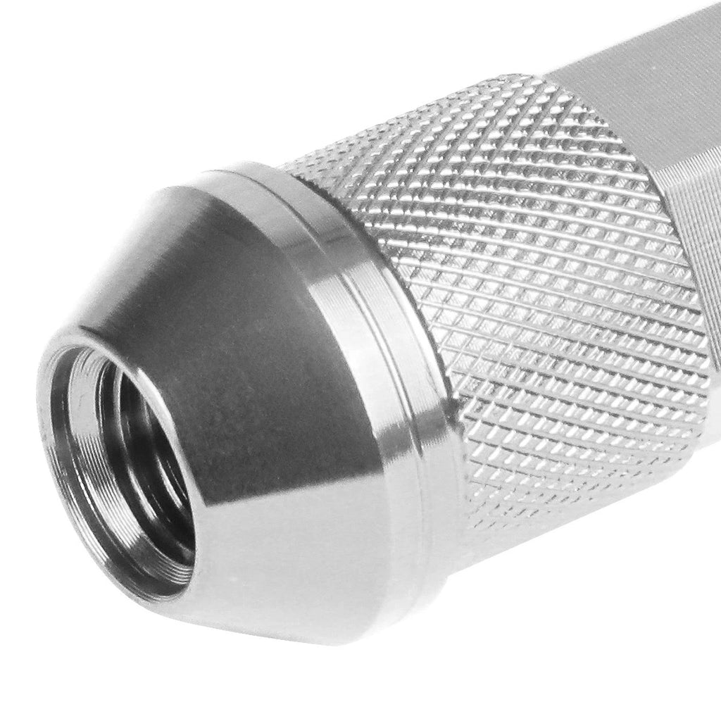 Set of 20 J2 7075 Forged Aluminum M12x1.5 Open-End Lug Nuts w/Adapter for Universal