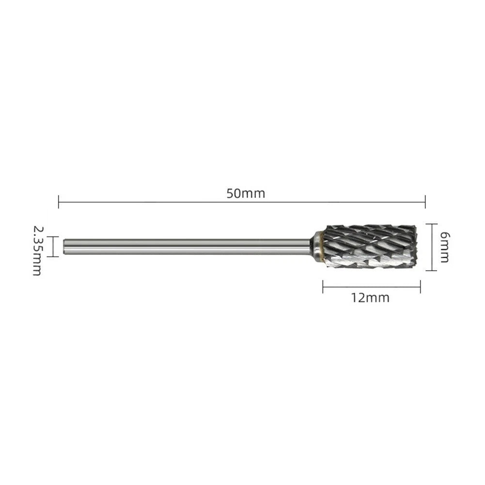 2 Rotary Burrs for Metal Plastic Stone Wood Applications