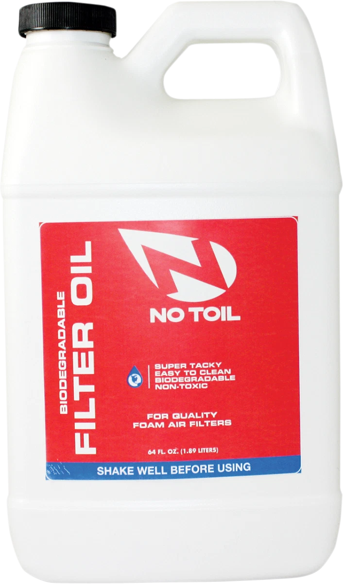 NO TOIL Air Filter Oil 64 fl oz for Universal Use (NT218)