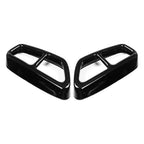 Black Exhaust Muffler Tailpipe Cover Trim for BMW 5 Series G30 G31 (2018-2022)