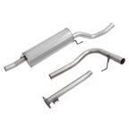 Exhaust System Middle Pipe Muffler Tail for Toyota Tacoma 2.7L 4WD (2000–2004)