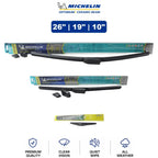 3-Pc Wiper Blade Set (26"/19"/10") for B Electric