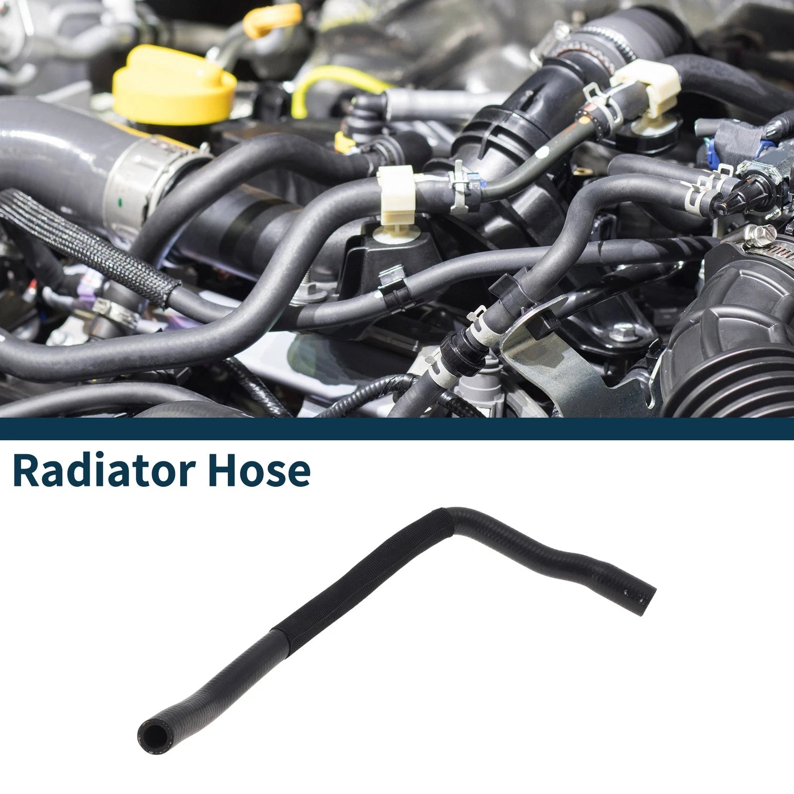 Radiator Hose for Audi A6 Quattro (2009–2011) 4F0145923A Rubber Lower