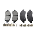 Set of 4 Akebono Severe Duty Rear Disc Brake Pads for Ford Transit 150 250 350 HD