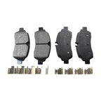 Set of 4 Akebono Severe Duty Rear Disc Brake Pads for Ford Transit 150 250 350 HD