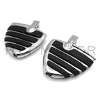 Chrome Wing Mini Floorboards w/ Adapters for Suzuki Marauder 1600 (2000–2005)
