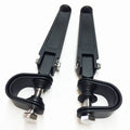 1.25" Black U-Clamp Footpeg for Harley 1200 Nightster, Super Glide, Sportster (2004–2023)