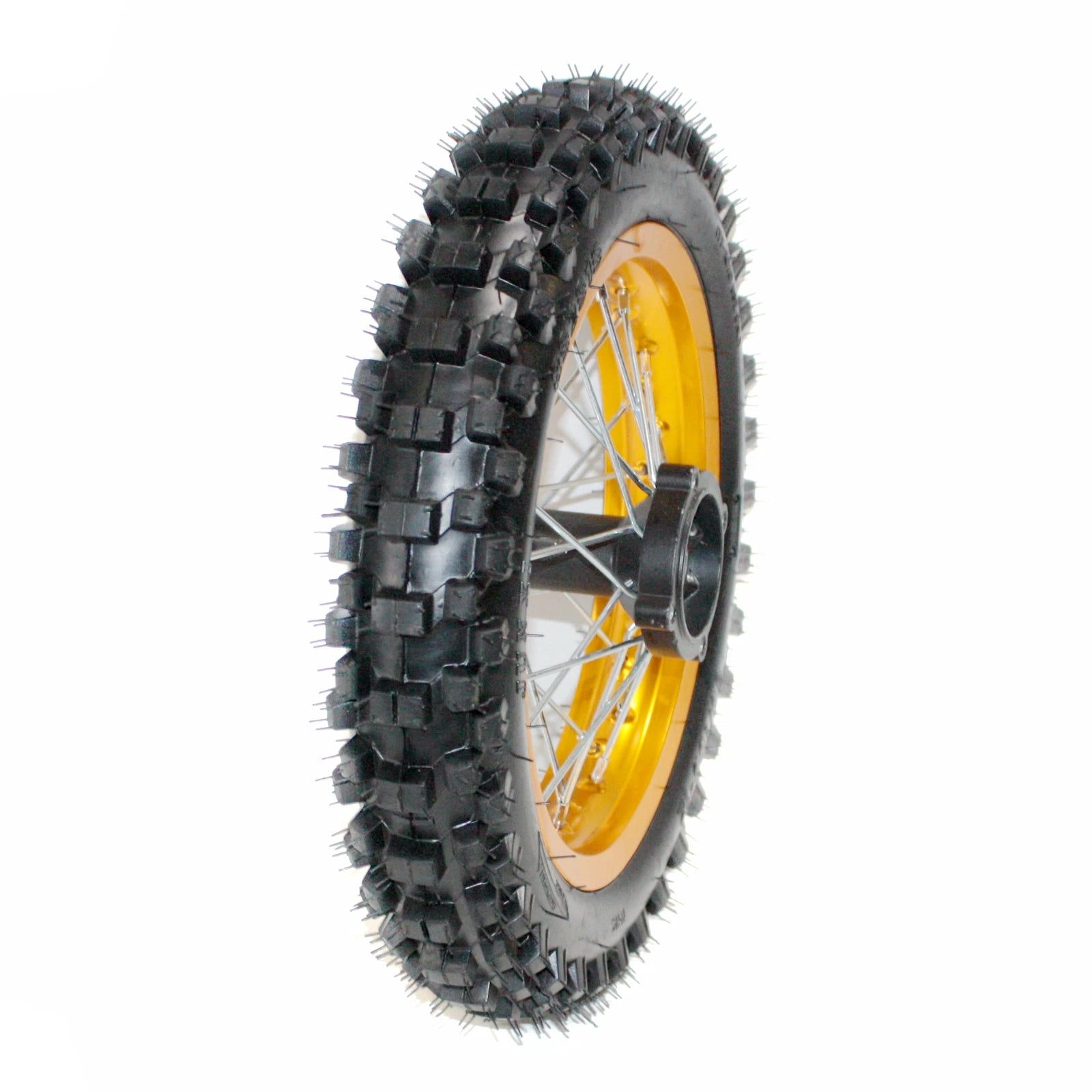 15mm Axle Rear Wheel Rim Tire for PIT PRO Dirt Bike (3.00-12)