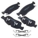 Set of 4 Front Brake Pads Kit for Dodge Durango (2011–2023) D1455 P1455