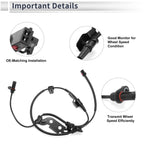 ABS Wheel Speed Sensor No. 59910A6350 for Hyundai I30 (2013–2015)