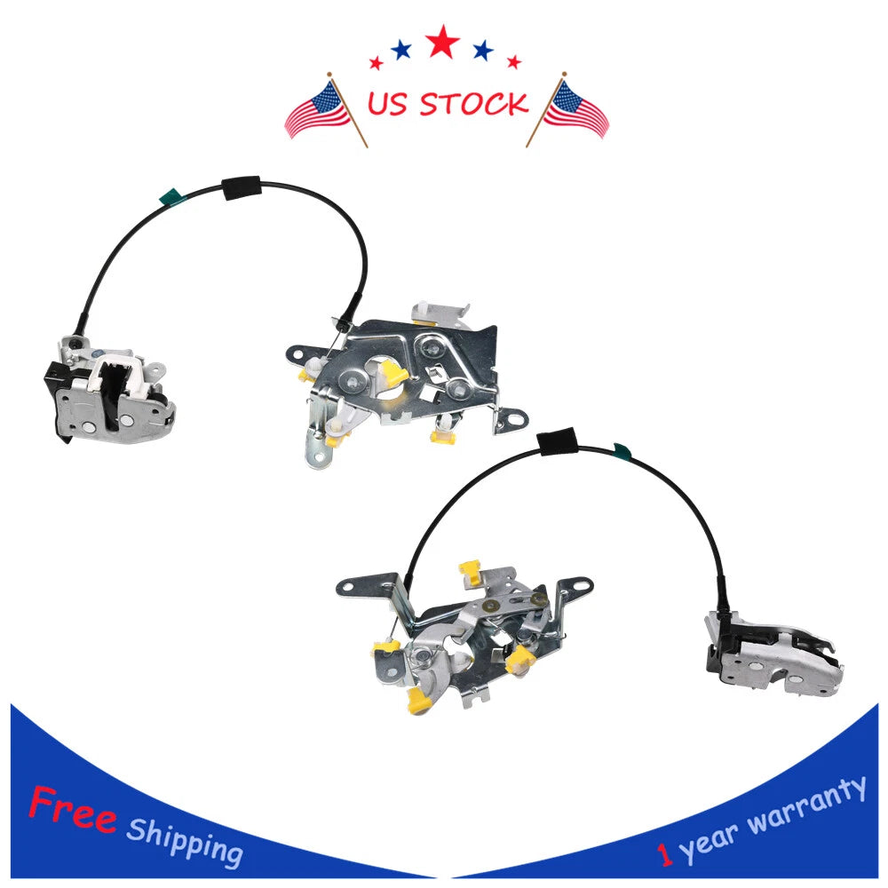 Set of 2 Rear Door Lower Latch Locks for Ford F-150 F-250 (1997–2004)