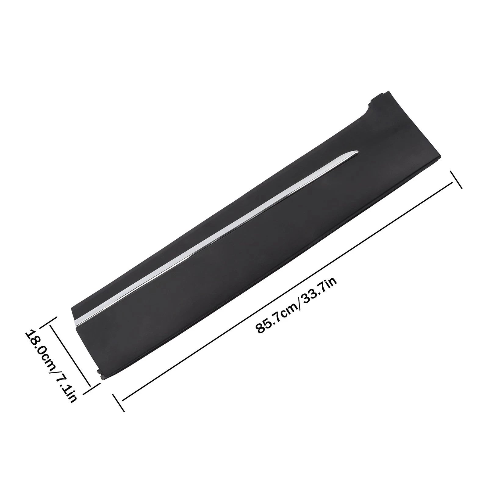 Rear Left Door Side Skirt for Honda Pilot (2019–2022)