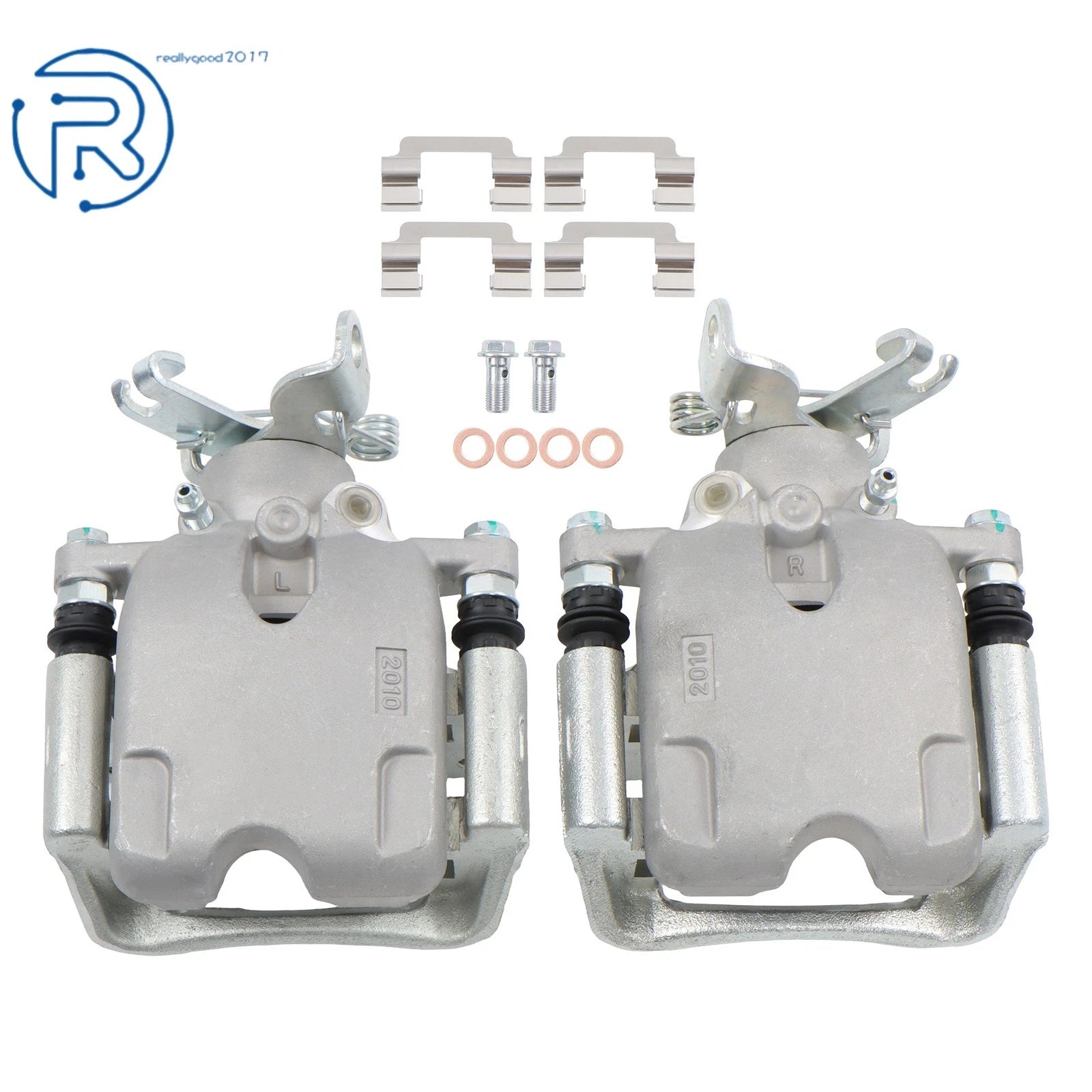 Set of 2 Rear Brake Calipers for Buick LaCrosse Allure (2010–2011)