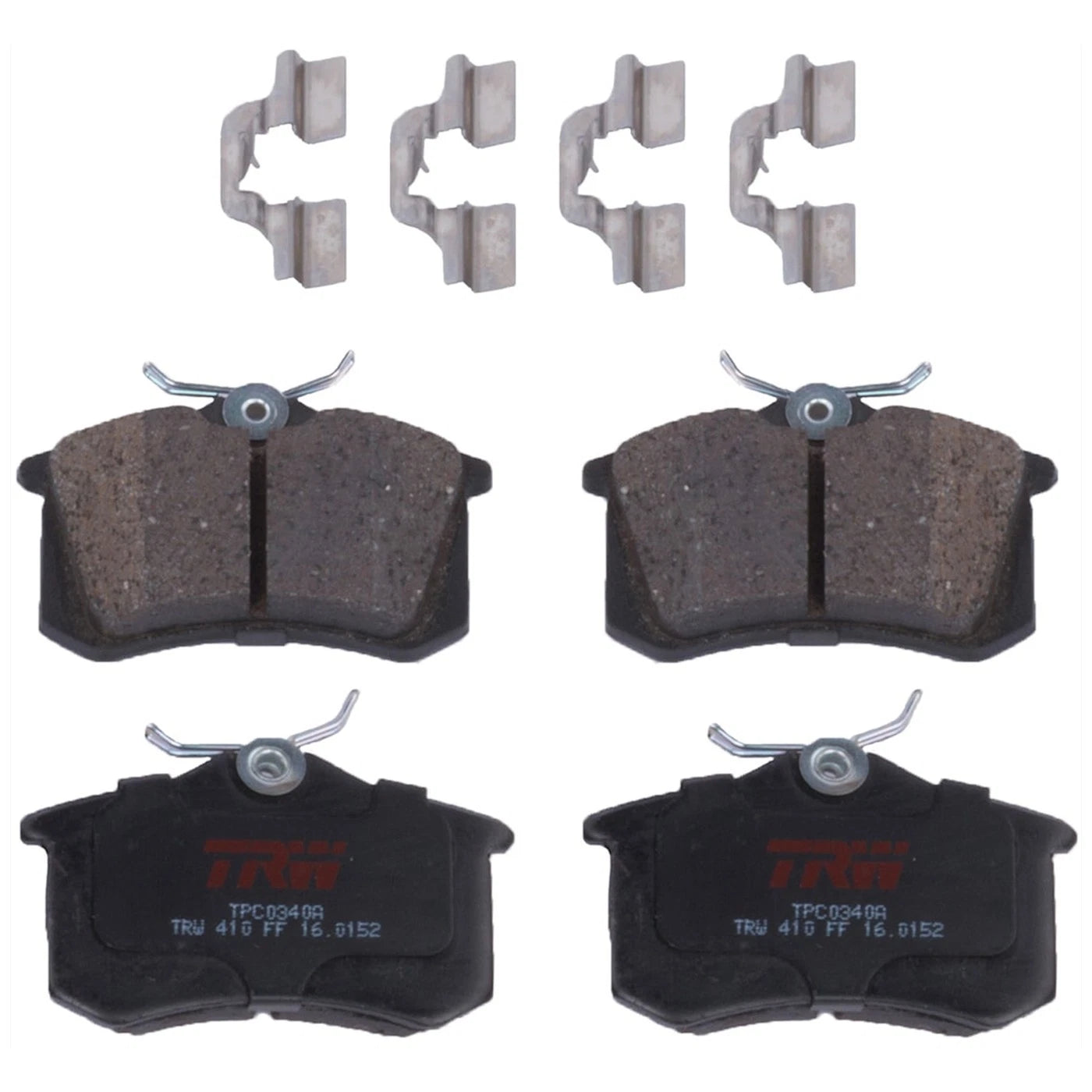 Set of 2 Brake Disc and Pad Kits for VW Passat Audi