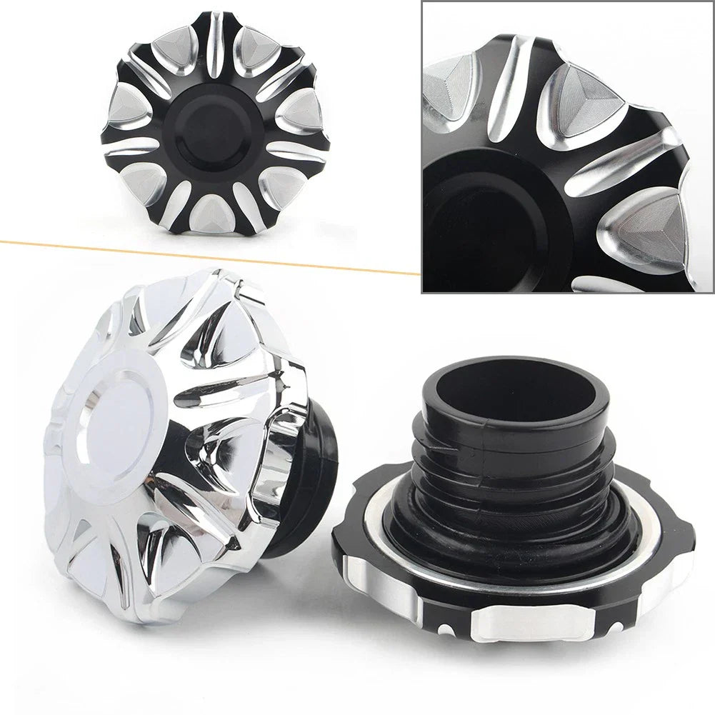Oil Cap Fuel Gas Tank Cover for Harley Dyna FXD 1991-2017