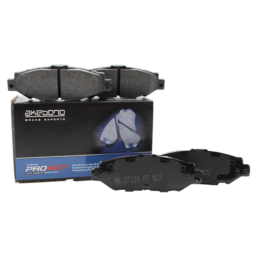 Akebono ProAct Rear Ceramic Brake Pads for Toyota Supra Lexus GS/SC300 LS/SC400 (1993–2002)