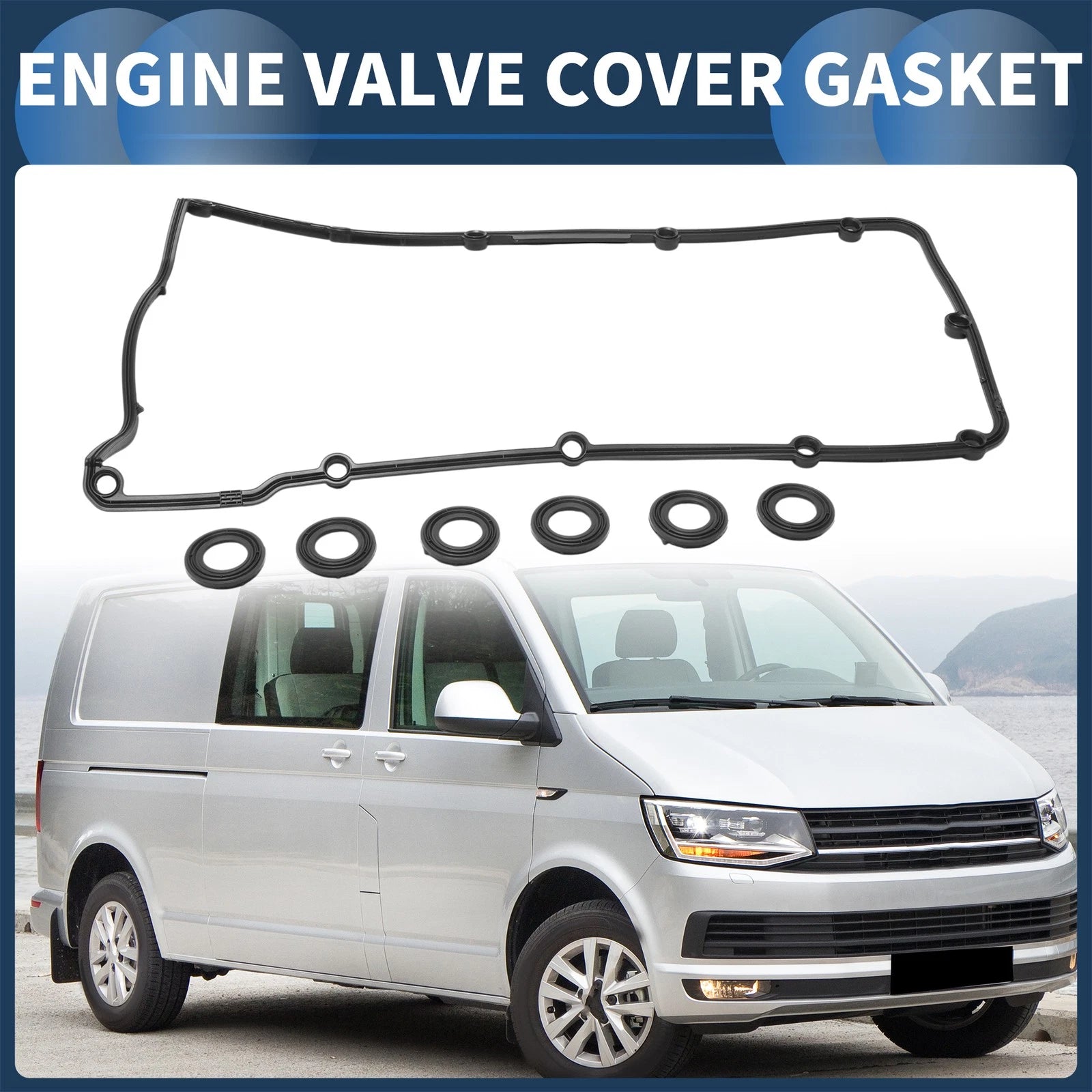 Valve Cover Gasket Set No. 022103483E for Volkswagen Transporter (2003–2009)