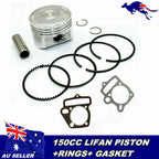Piston Ring 56.5mm for Lifan 150cc Engine (Pit Pro, Atomik, Thumpstar)