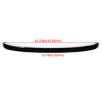 Glossy Black Rear Window Roof Spoiler for Toyota Camry (2018–2024)