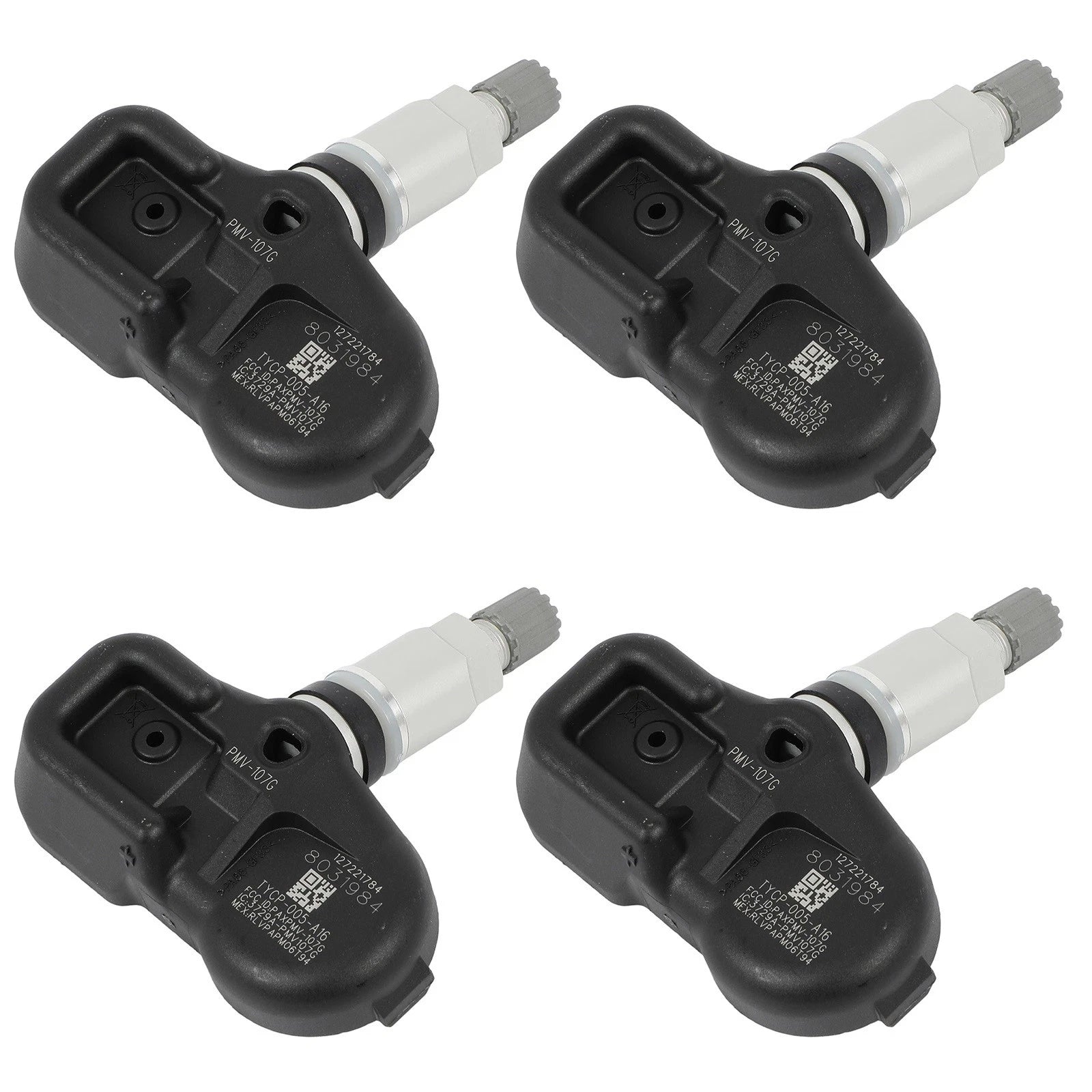 Set of 4 TPMS Tire Pressure Sensors for Honda Pilot Acura MDX (2007–2015) 315MHz