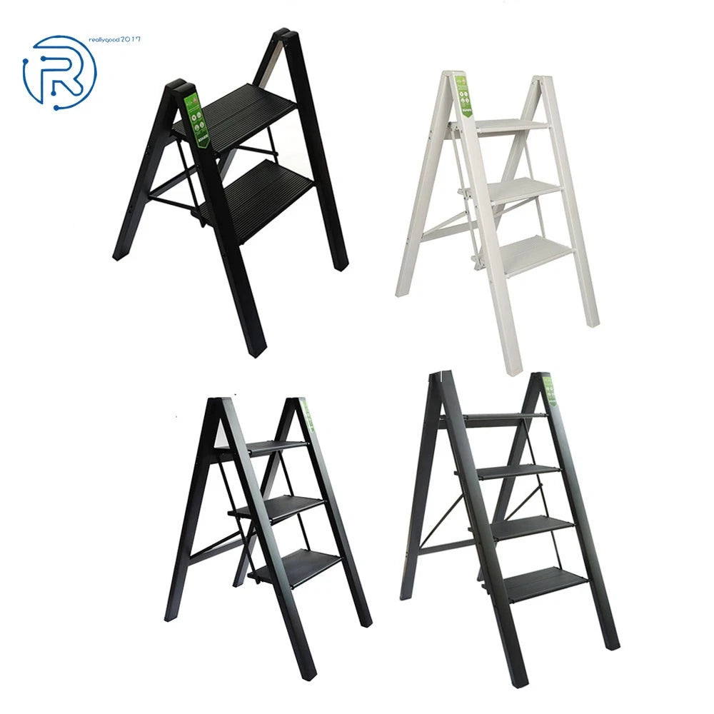 2X Portable Folding Step Stool with Wide Anti-Slip Pedal