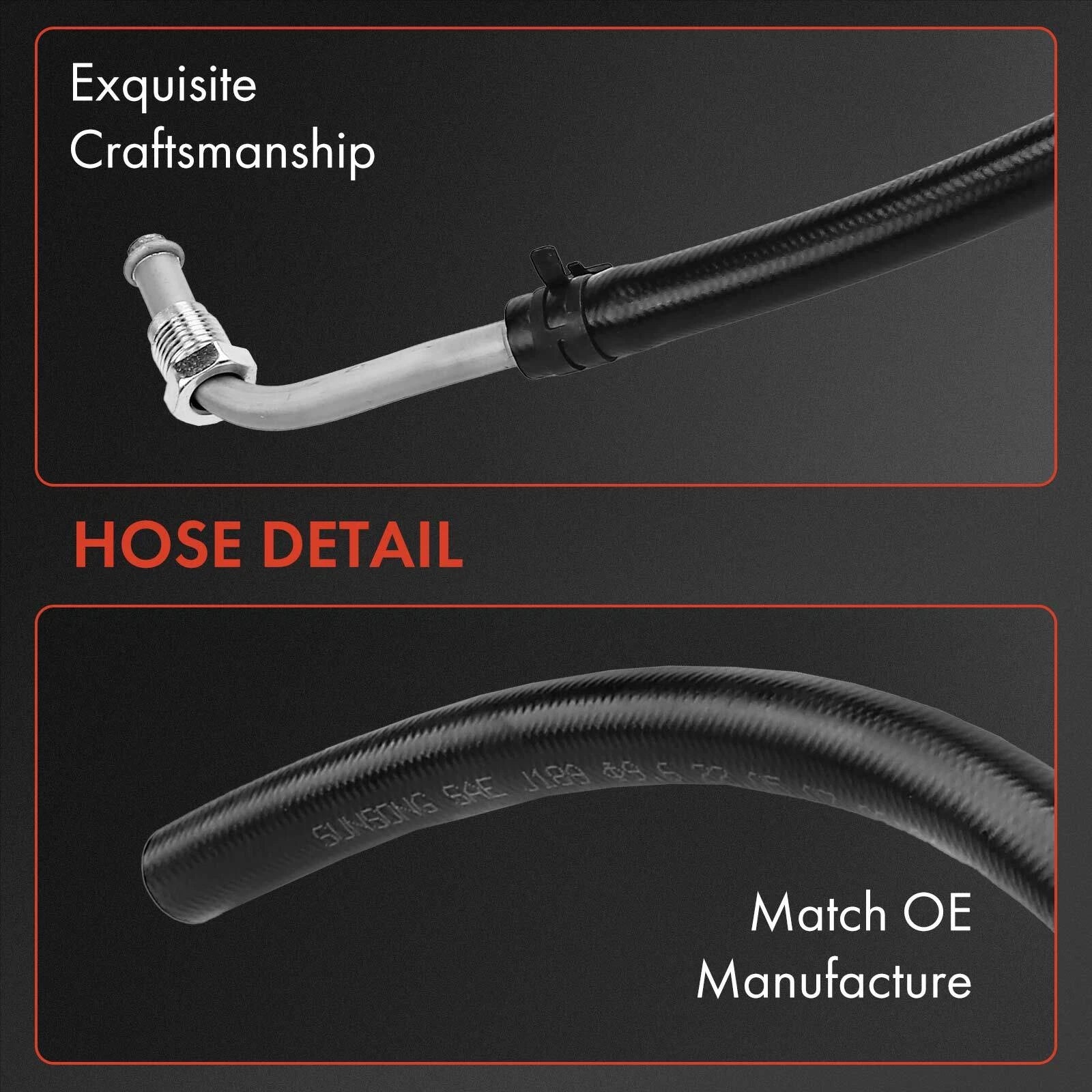 Power Steering Return Line Hose for Ram Dakota (1997-2004)