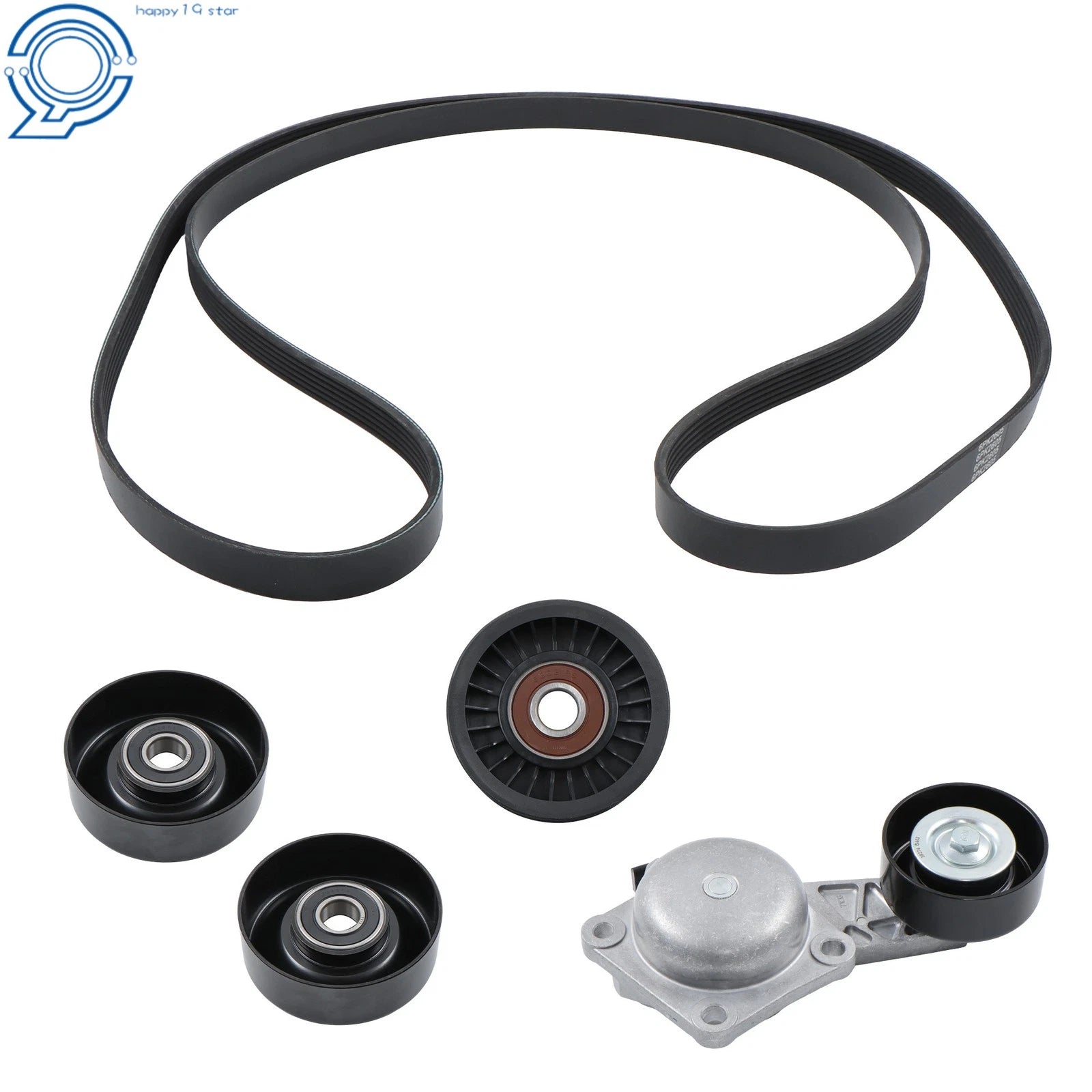 Belt Tensioner and Idler Pulley Kit for Ford F-150 Lincoln (2005–2014)