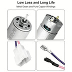 RS555 24V Motor for Juicer Motors, Shredder Drives, Drill Systems (N/A)