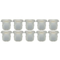10pcs Interior Trim Mounting Clips Grommets for BMW E38 E39 (1995–2003) 51458161557