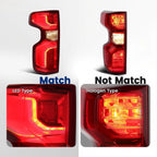 LED Tail Light for Chevy Silverado 1500 (2019–2026) w/ Wiring Harness, Left