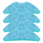 Set of 20 Microfiber Mop Cloths for MEDION Robot Vacuum Cleaner