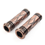 1" Chrome Handlebar Hand Grips for Harley Touring Dyna Sportster XL883 1200