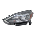 Replacement Driver Side Halogen Headlight Assembly w/o Daytime Running Lamp
