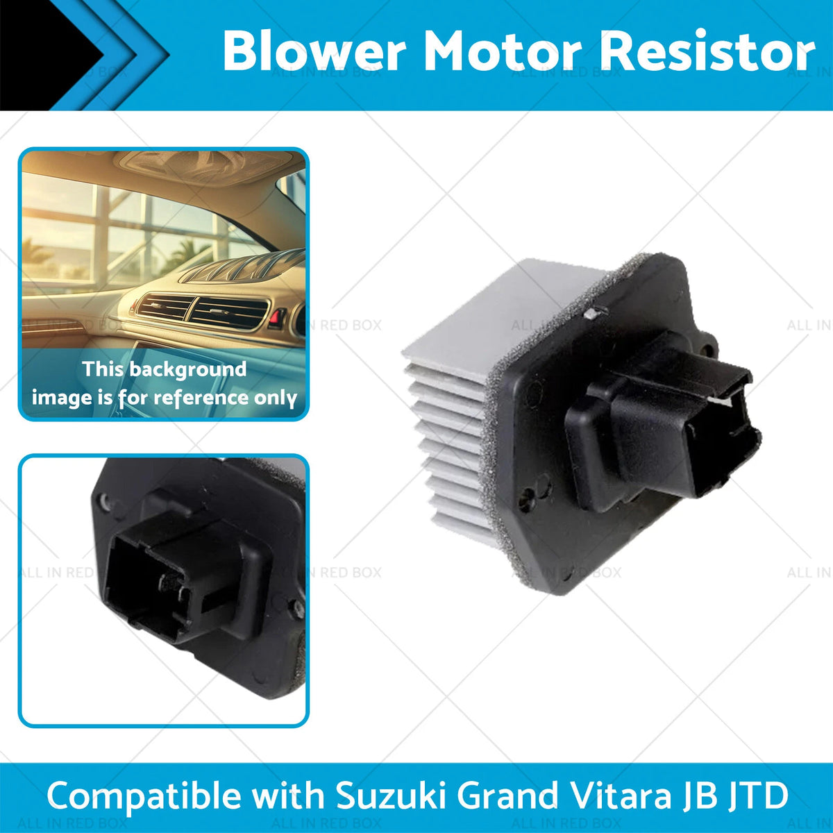 Fan Speed Resistor Kit for Suzuki Grand Vitara Ignis Swift (2005–2015)