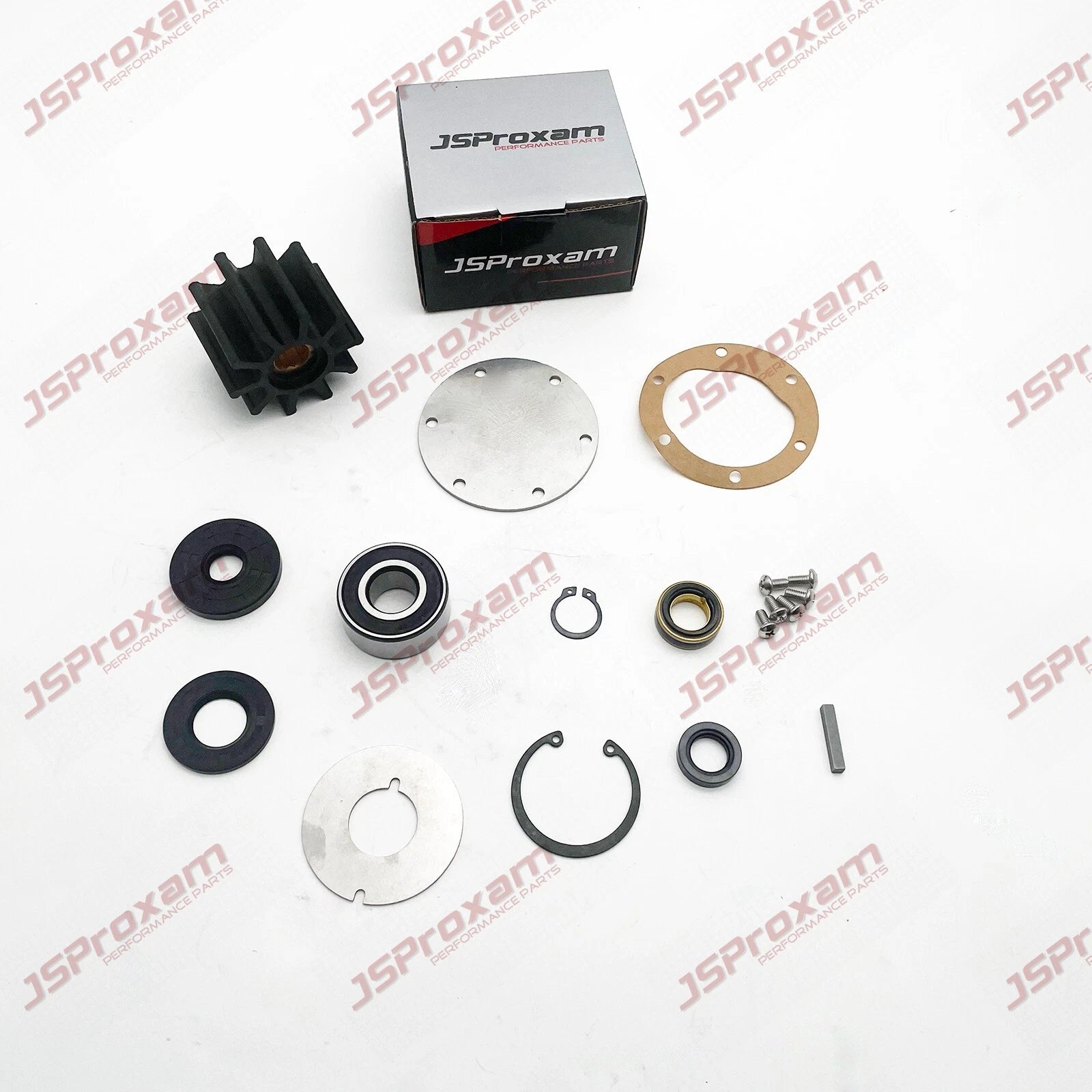 Water Pump Major Repair Kit for Jabsco 777-9001, Detroit Diesel 8.2, CAT 3208